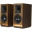 Klipsch THESIXESW Sixes 2-Way Powered Bookshelf Loudspeakers (Pair) WALNUT - Open Box